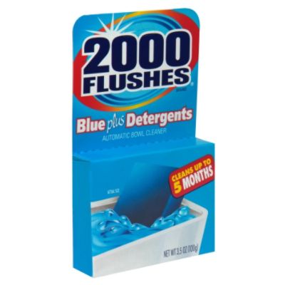2000 FLUSHES BLUE PLUS DETERGENTS 3.5oz