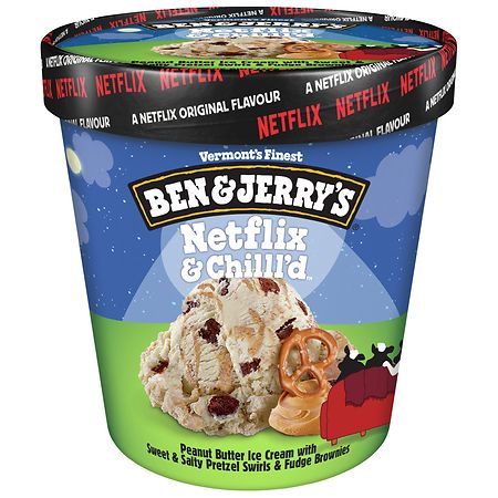 BEN&JERRY'S ICE CREAM NETFLIX & CHILL'D 1pt