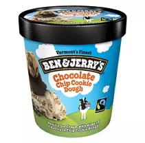 BEN&JERRY'S CUP ICE CREAM COOKIE DOUGH 4oz