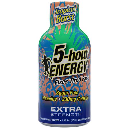 5-HOUR ENERGY SHOTS EX TROPICAL BRUST 1.93oz
