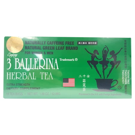 3 BALLERINA HERBAL TEA 18bg