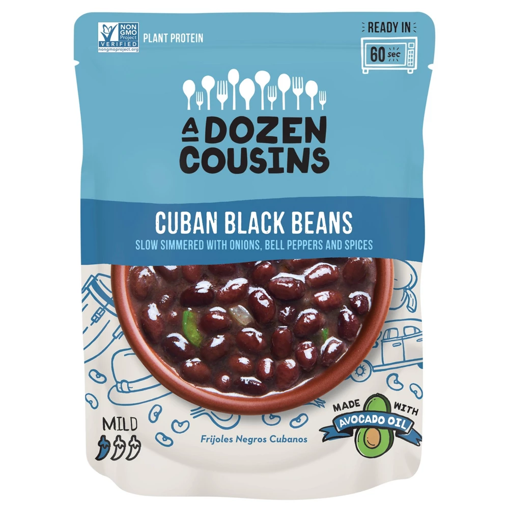 A DOZEN COUSINS BEANS BLACK RTE CUBAN 10oz