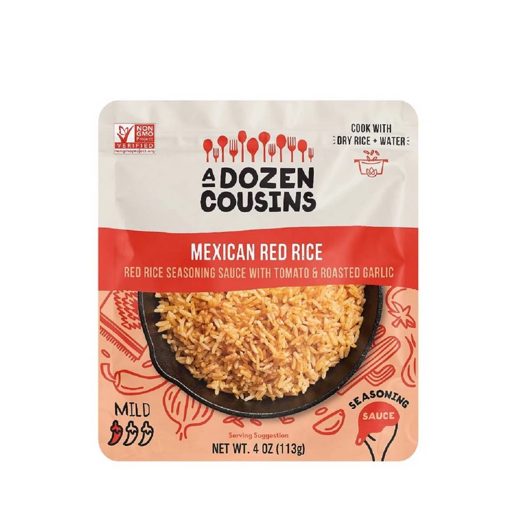 A DOZEN COUSINS RICE MEXICAN RED SAUCE 4oz