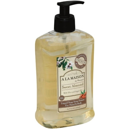 A LA MAISON LIQUID SOAP SWEET ALMOND 16.9oz[KEHE]