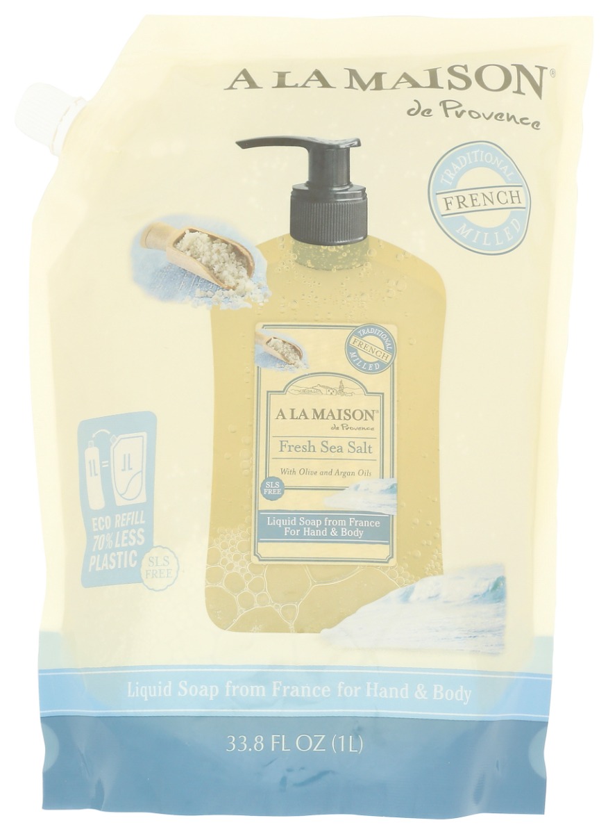 A LA MAISON LIQUID SOAP FRESH SEA SALT 33.8oz[KEHE]