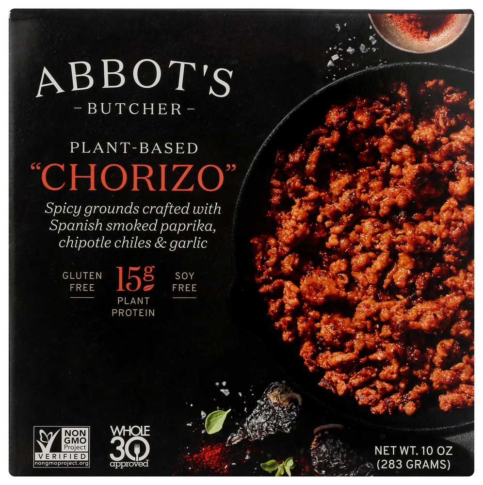 \ABBOT'S PLANT BASED CHORIZO 10oz