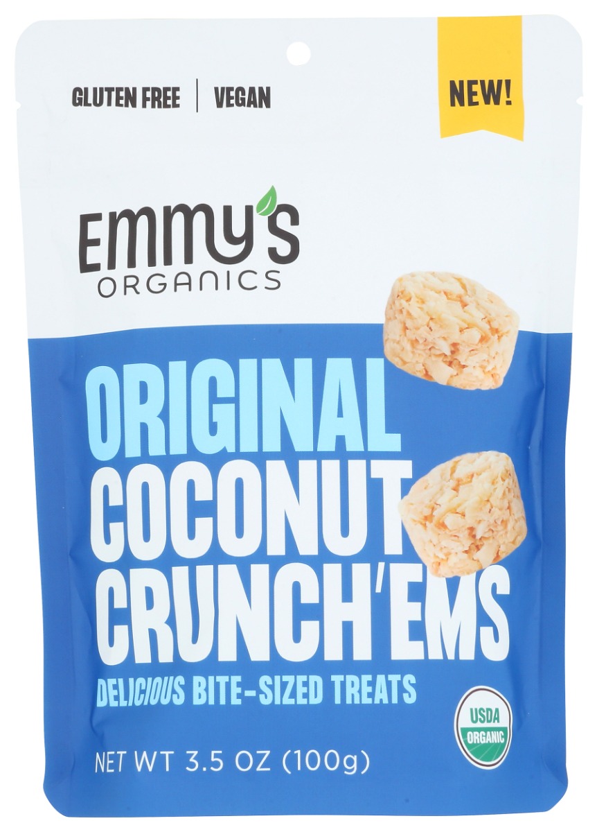 EMMY'S ORGANICS COCONUT CRUNCH ORIGINAL 3.5oz[KEHE]