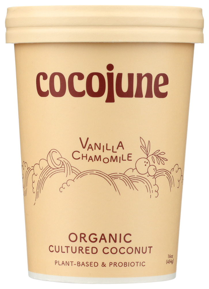 [OUT OF STOCK] COCOJUNE ORG YOGURT VANILLA COCONUT & CHAMOMILE 16oz[RAIN]