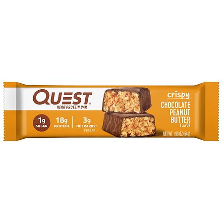 QUEST BAR CRISPY CHOCOLATE PEANUT BUTTER 1.83oz